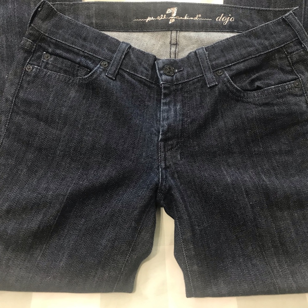 7 For All Mankind Dojo Flare Jeans - 27